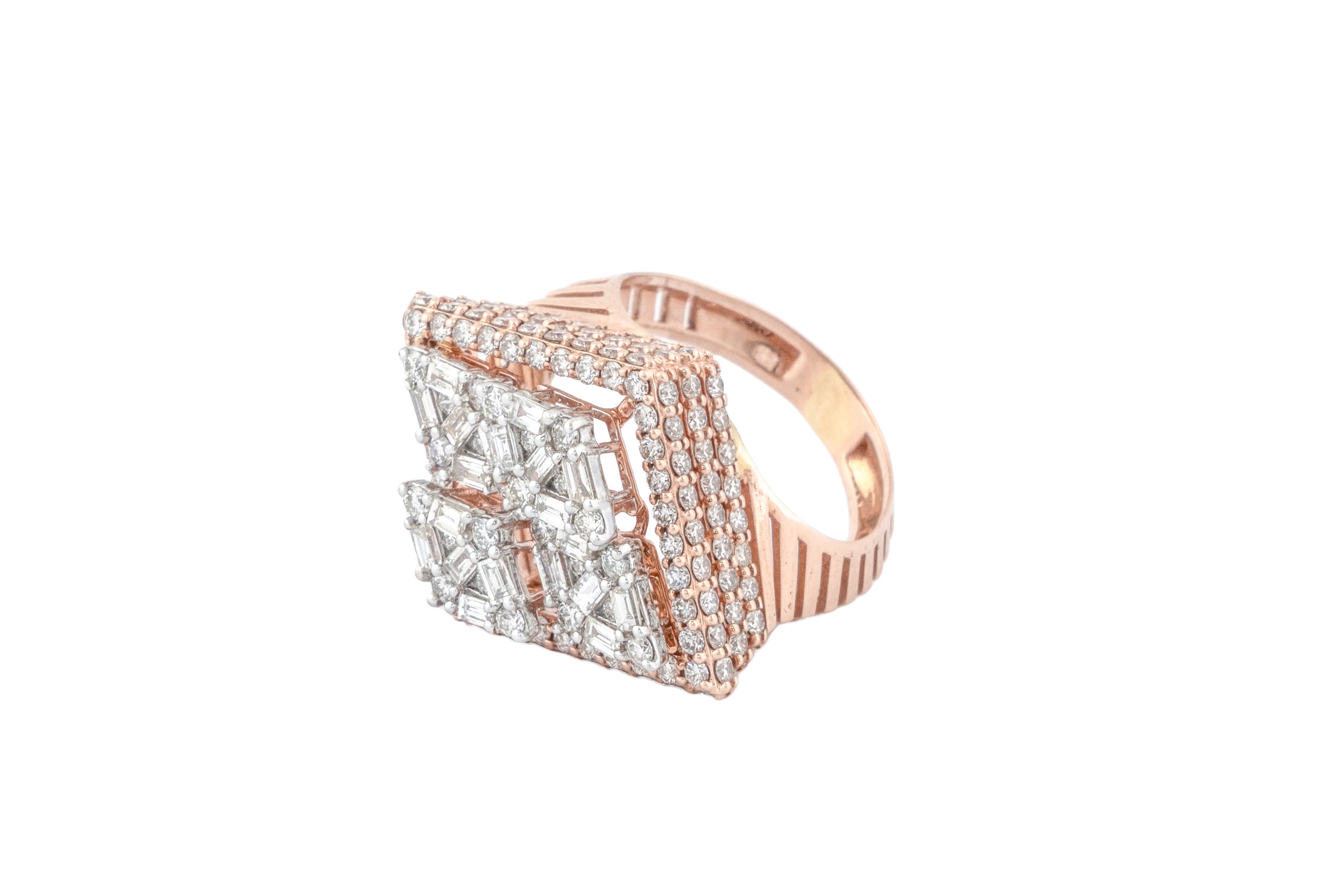 Twilight Spark Diamond Ring