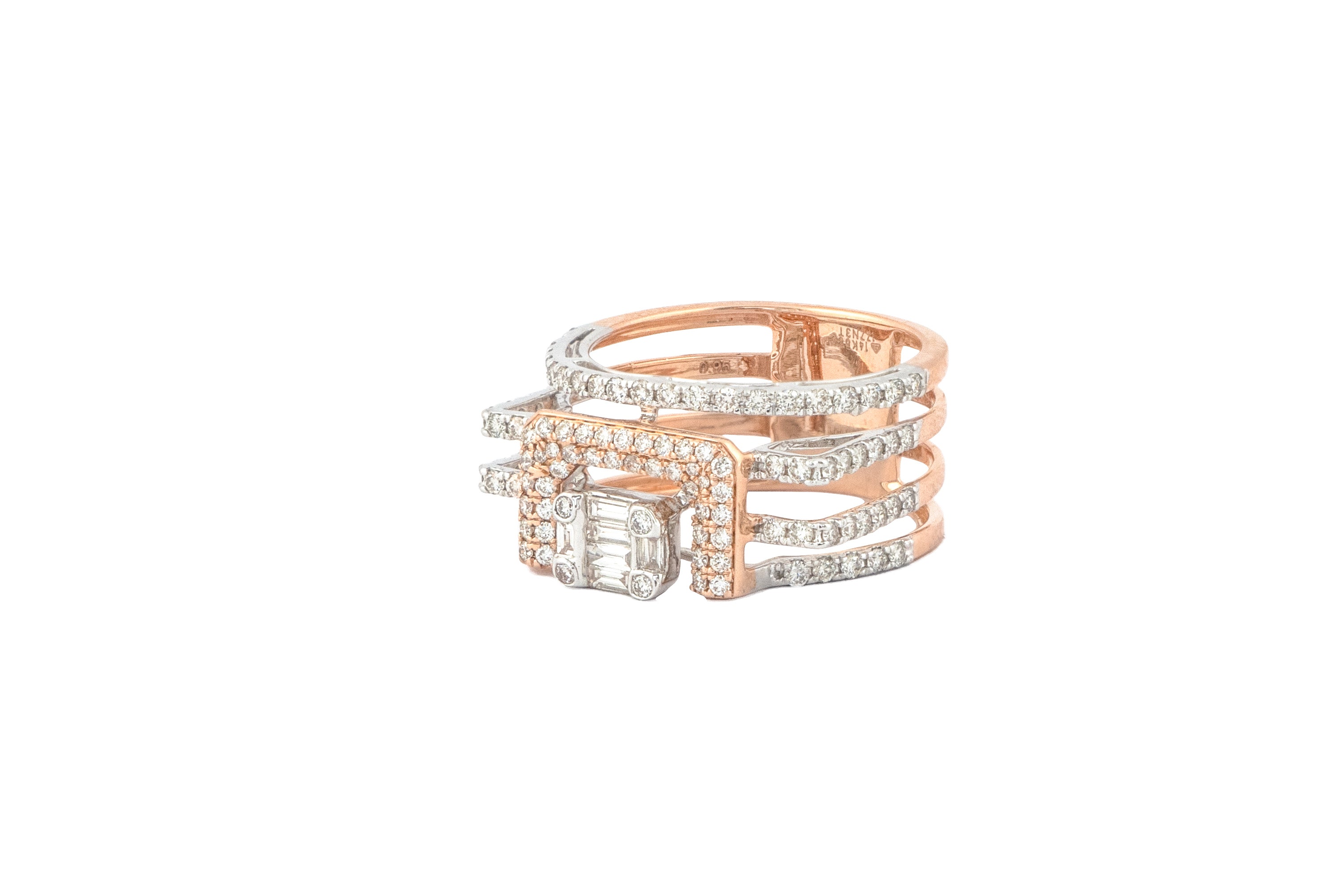 Whispering Diamonds Ring