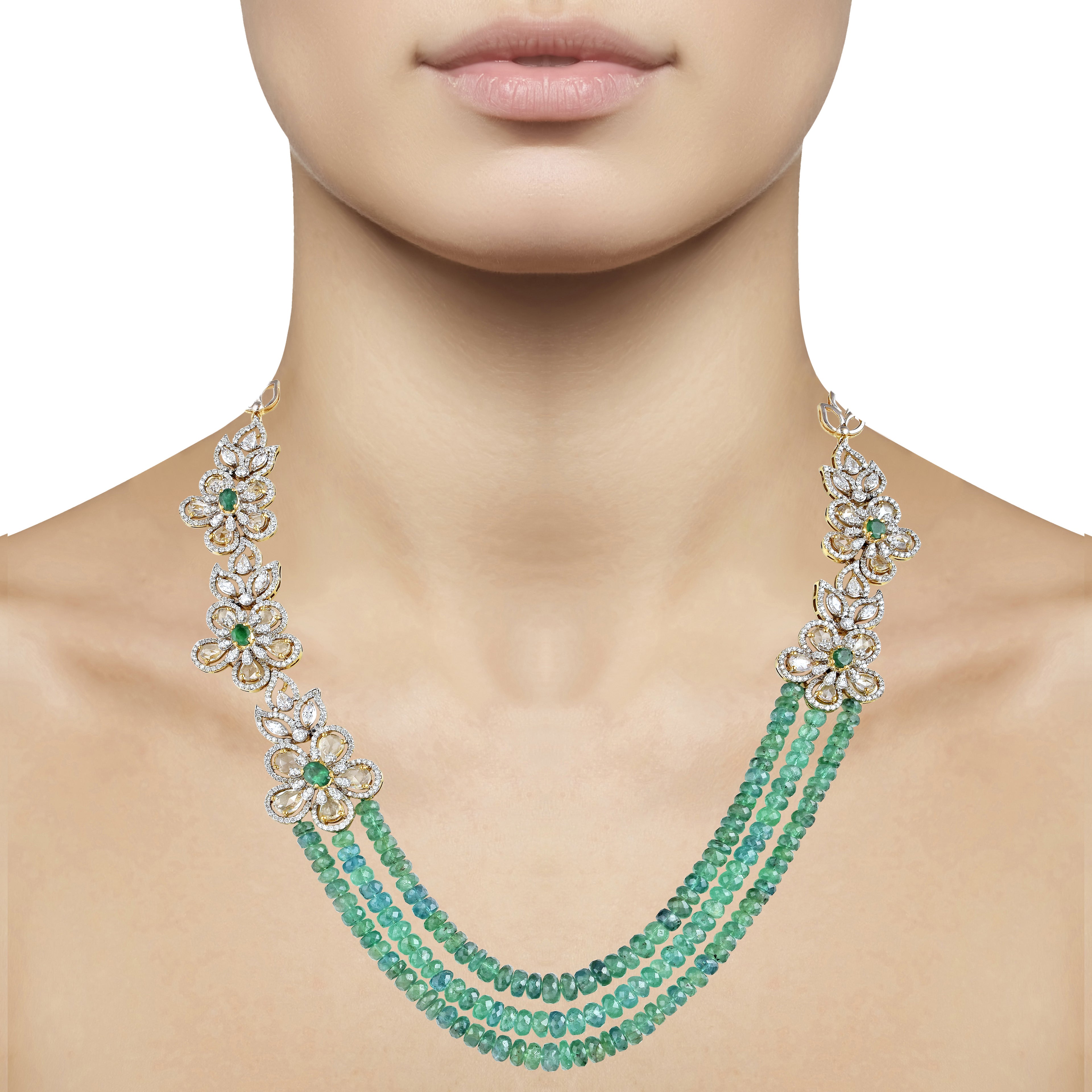 Emerald Flora Set