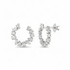Icy Stella Hoops
