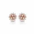 Pearl Rosette Earrings