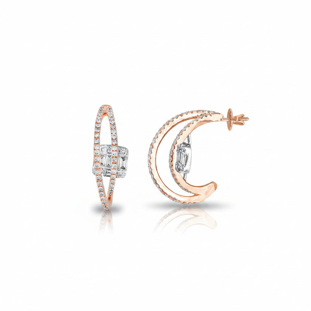 Lumina Crescent Earrings