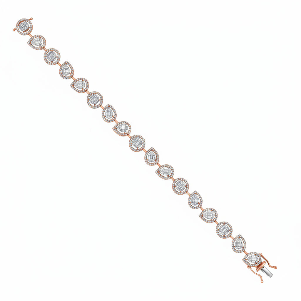 Caspian Dewdrop Bracelet
