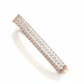 Triple Grid Link Bracelet