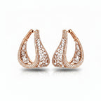 Rosewood Zephyr Hoops