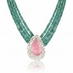 Morganite & Emerald Harmony Set