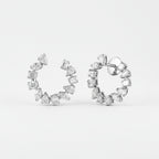 Icy Stella Hoops