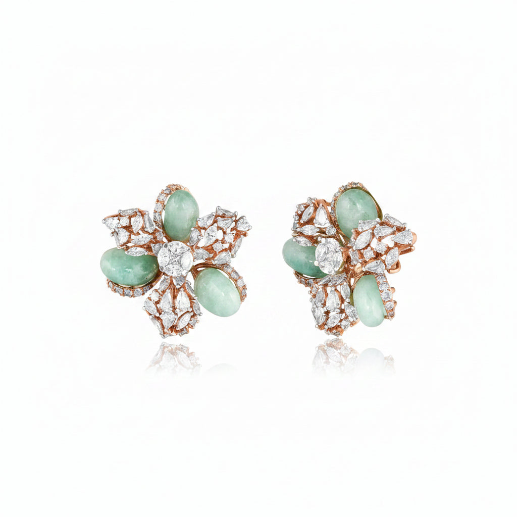 Verdant Petals Earrings