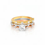 Aurelia Tri-Tone Solitaire