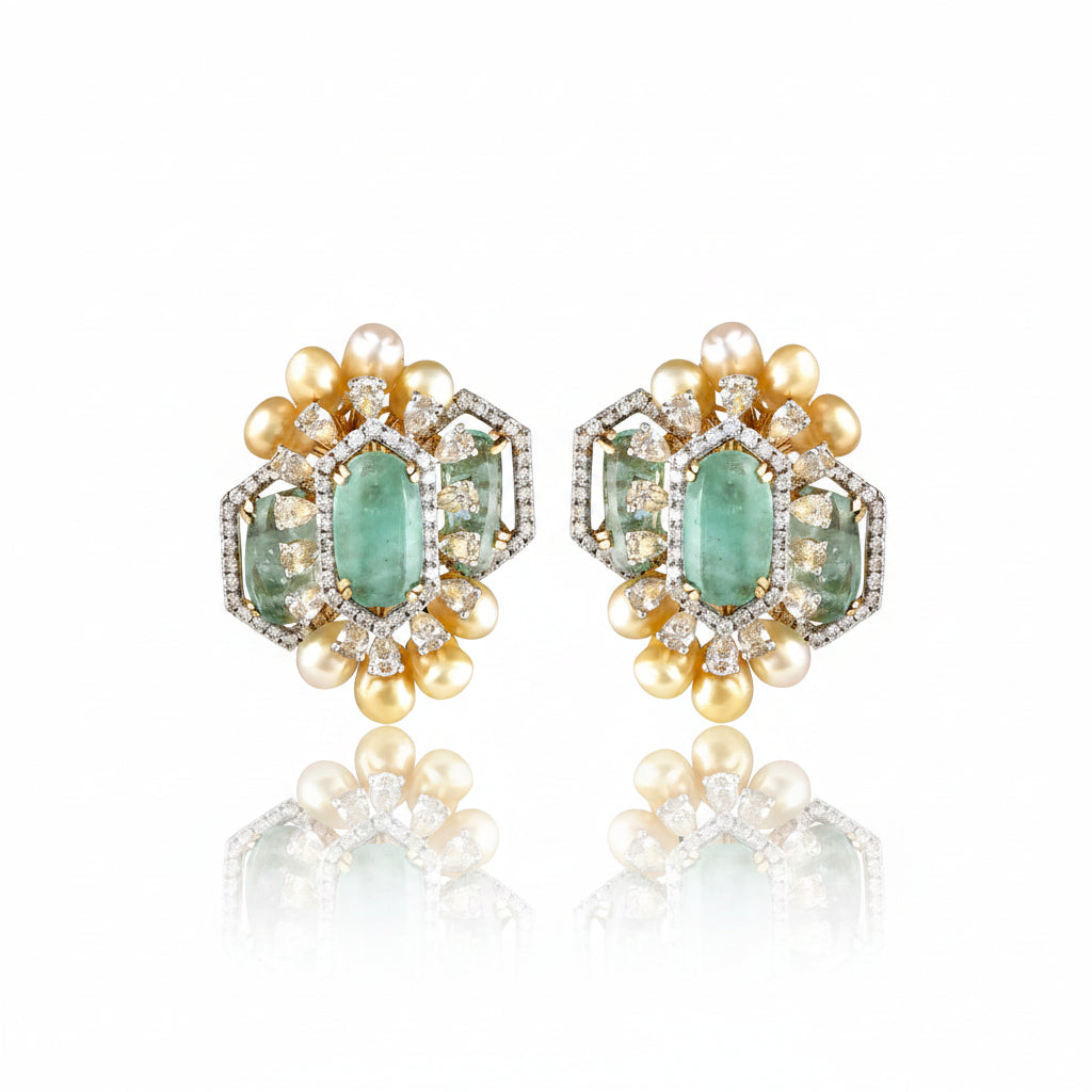 Mint Oasis Studs