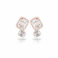 Step-Cut Duo Earrings