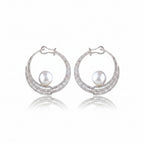 Opulent Lunette Hoops