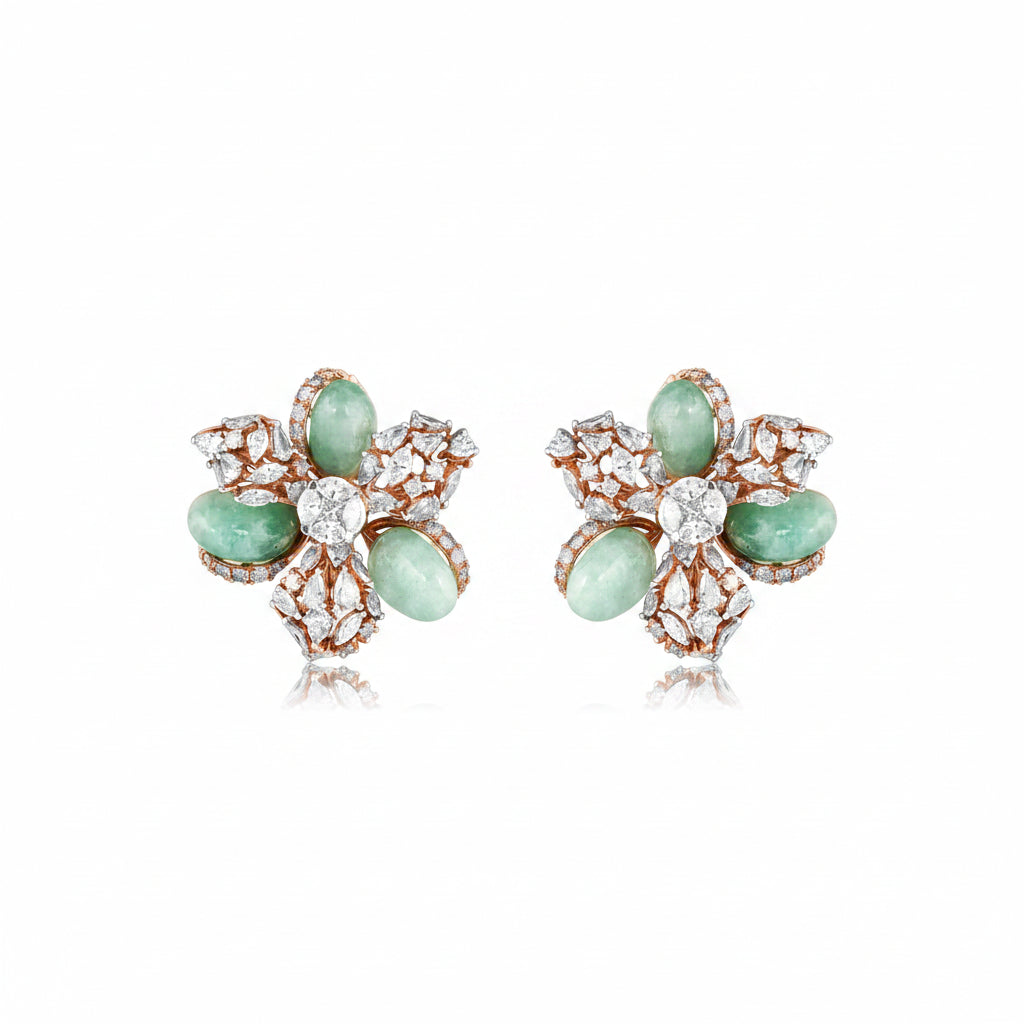 Verdant Petals Earrings
