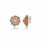 Coral Nouveau Earrings