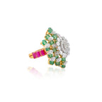 Enchanted Emerald Diamond Ring