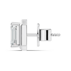 Empress Emerald-Cut Studs