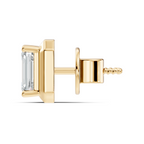 Empress Emerald-Cut Studs