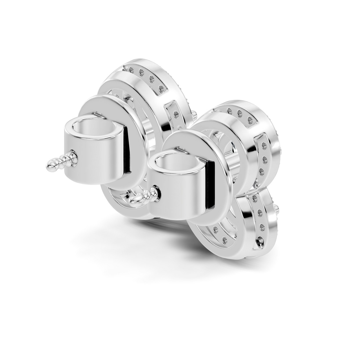 Infinity Halo Studs