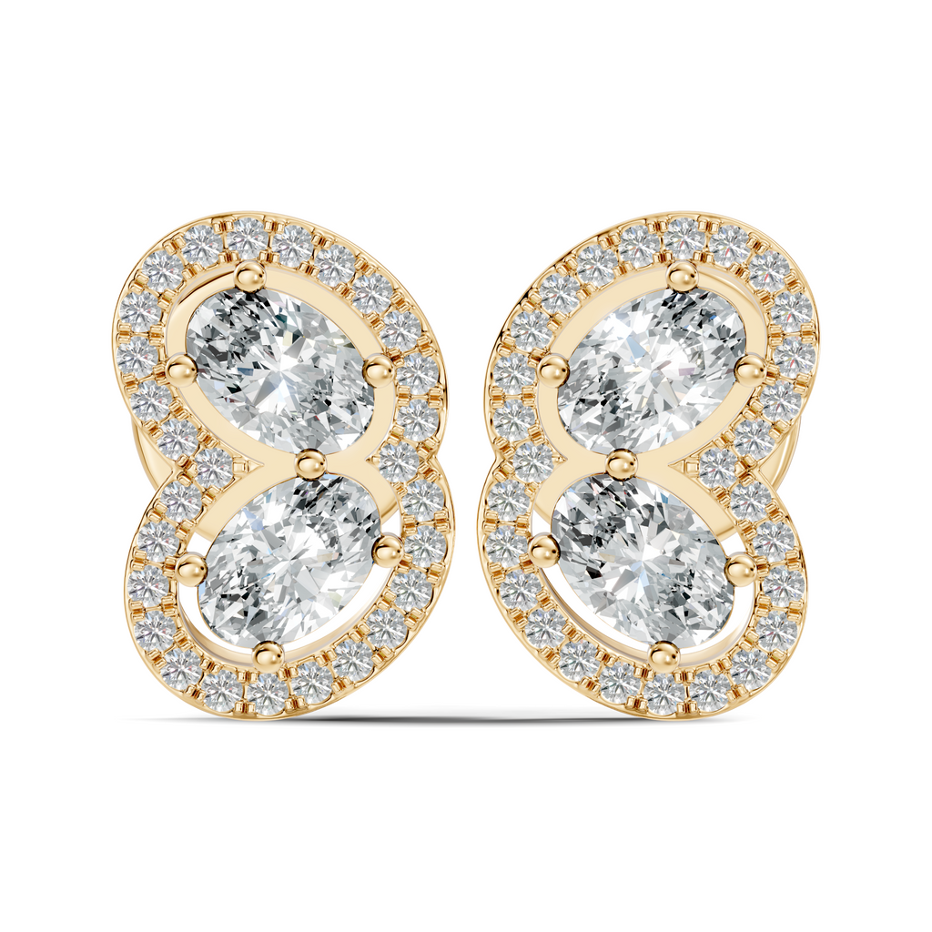 Infinity Halo Studs