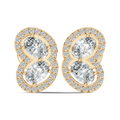 Infinity Halo Studs