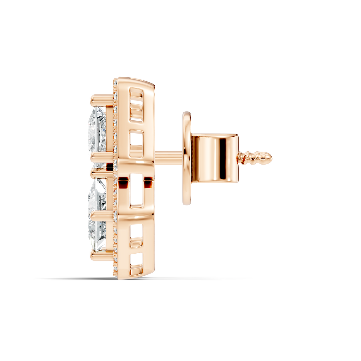 Imperial Rhombus Studs