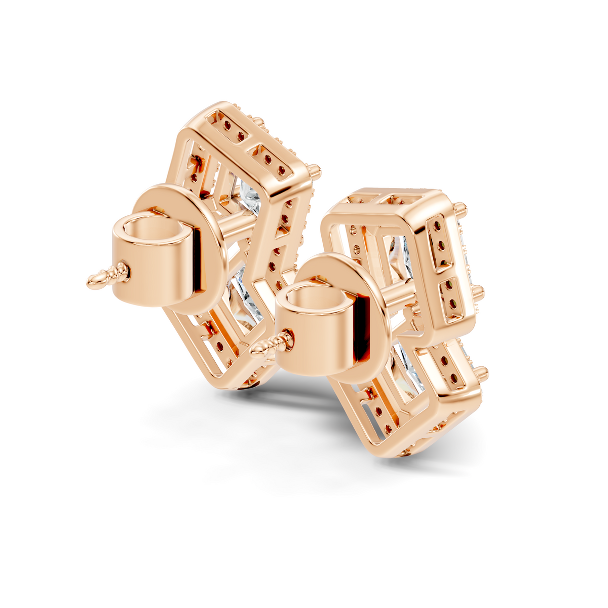 Imperial Rhombus Studs