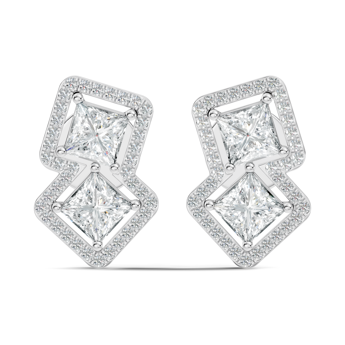 Imperial Rhombus Studs