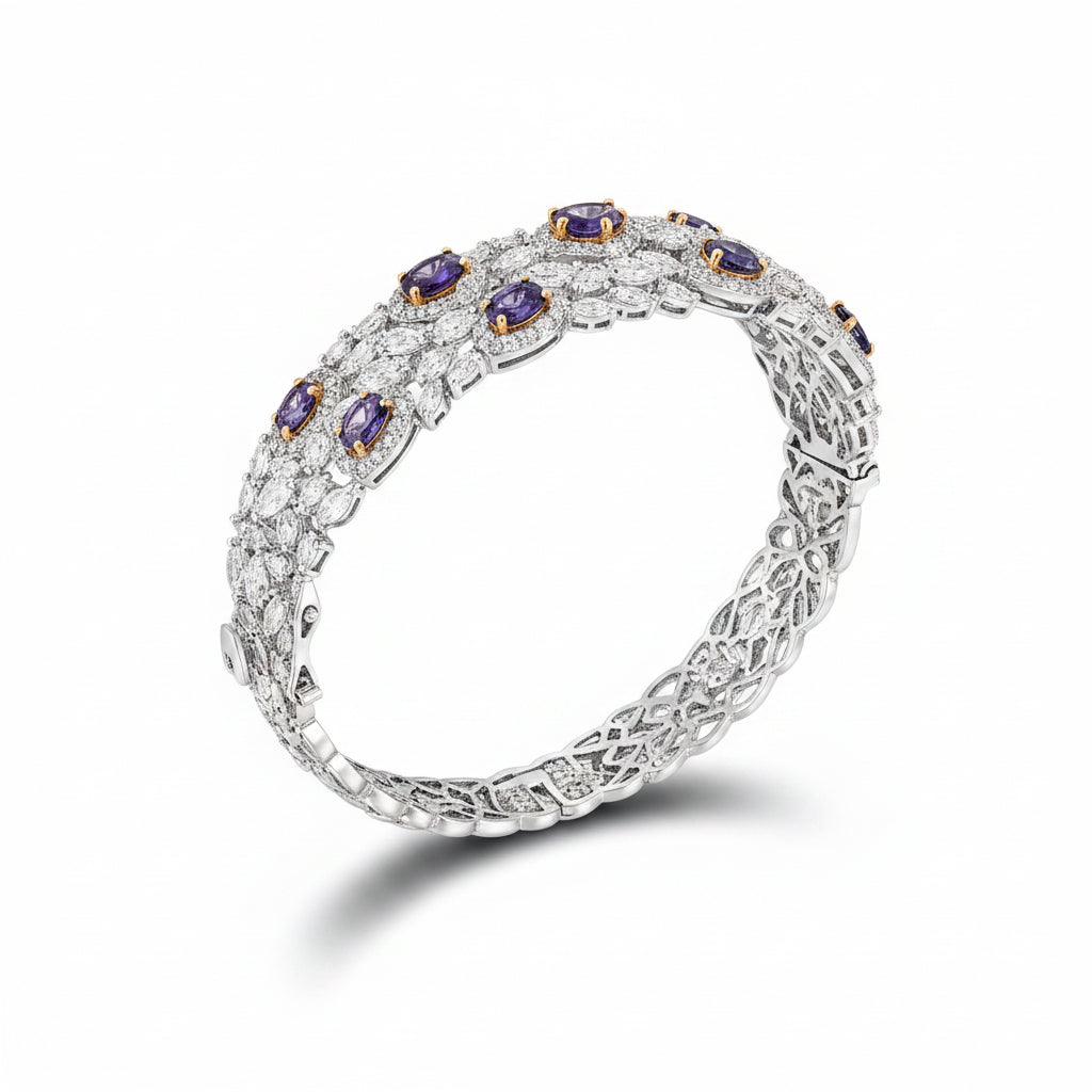 Violet Frost Bracelet