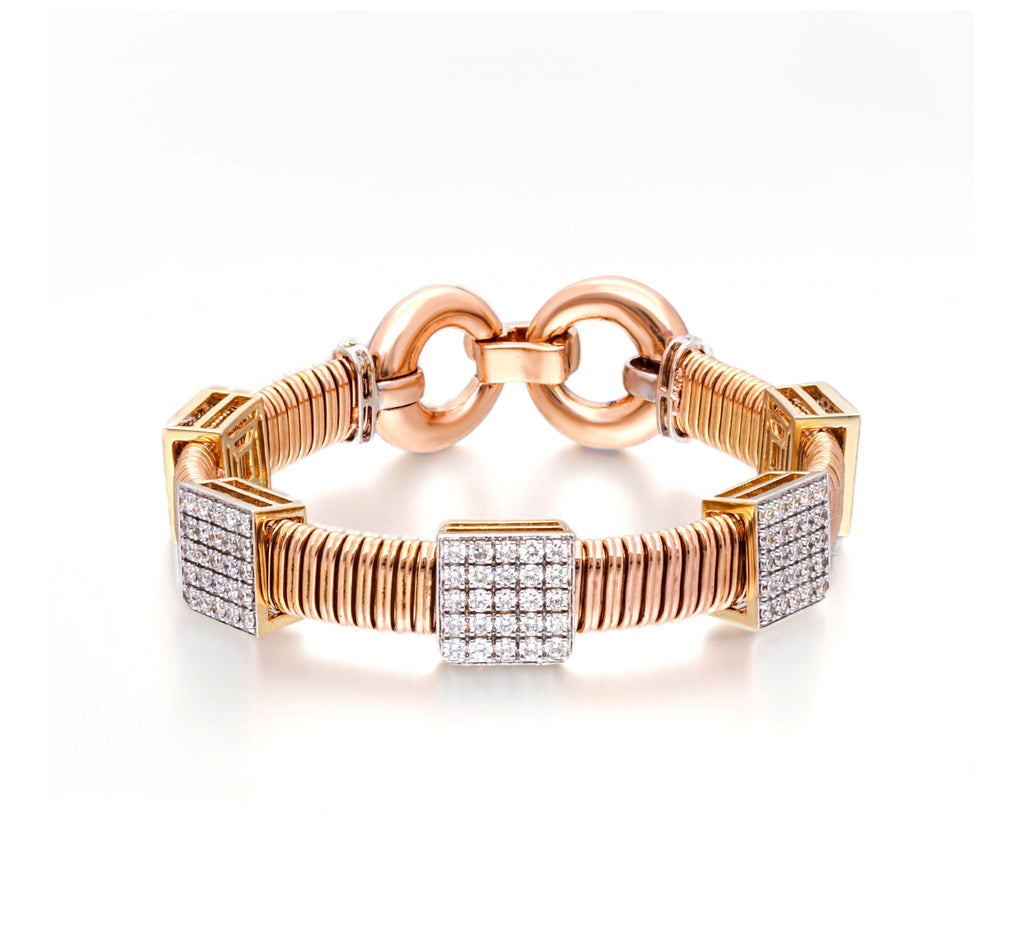 Quadra Coil Bracelet