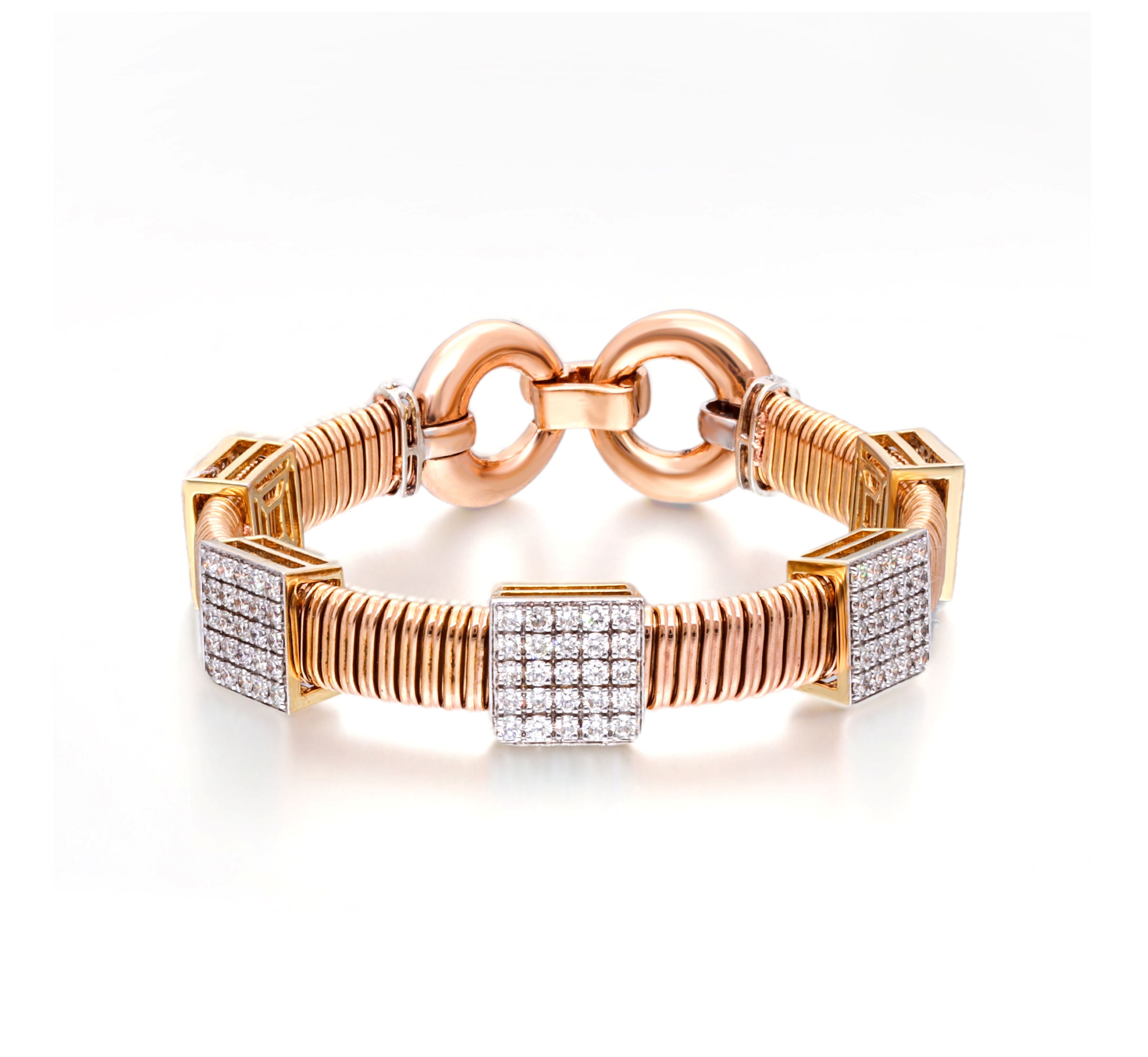 Quadra Coil Bracelet