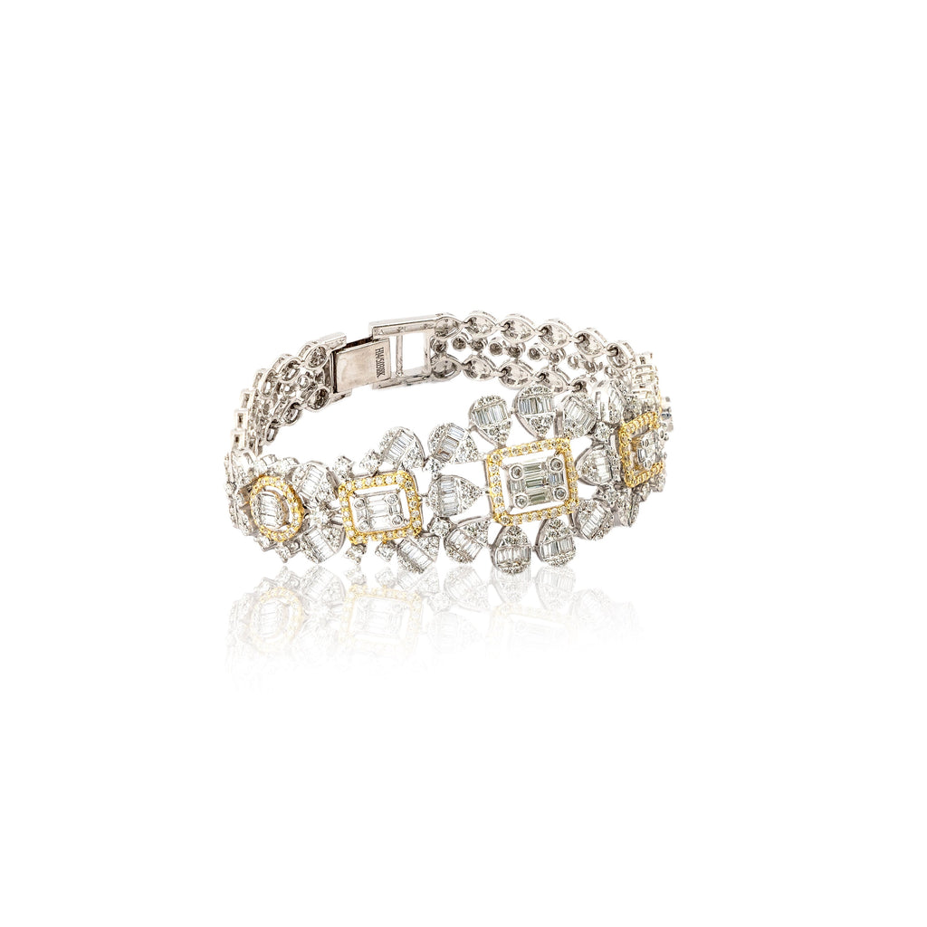 Diamond Cascade Bracelet