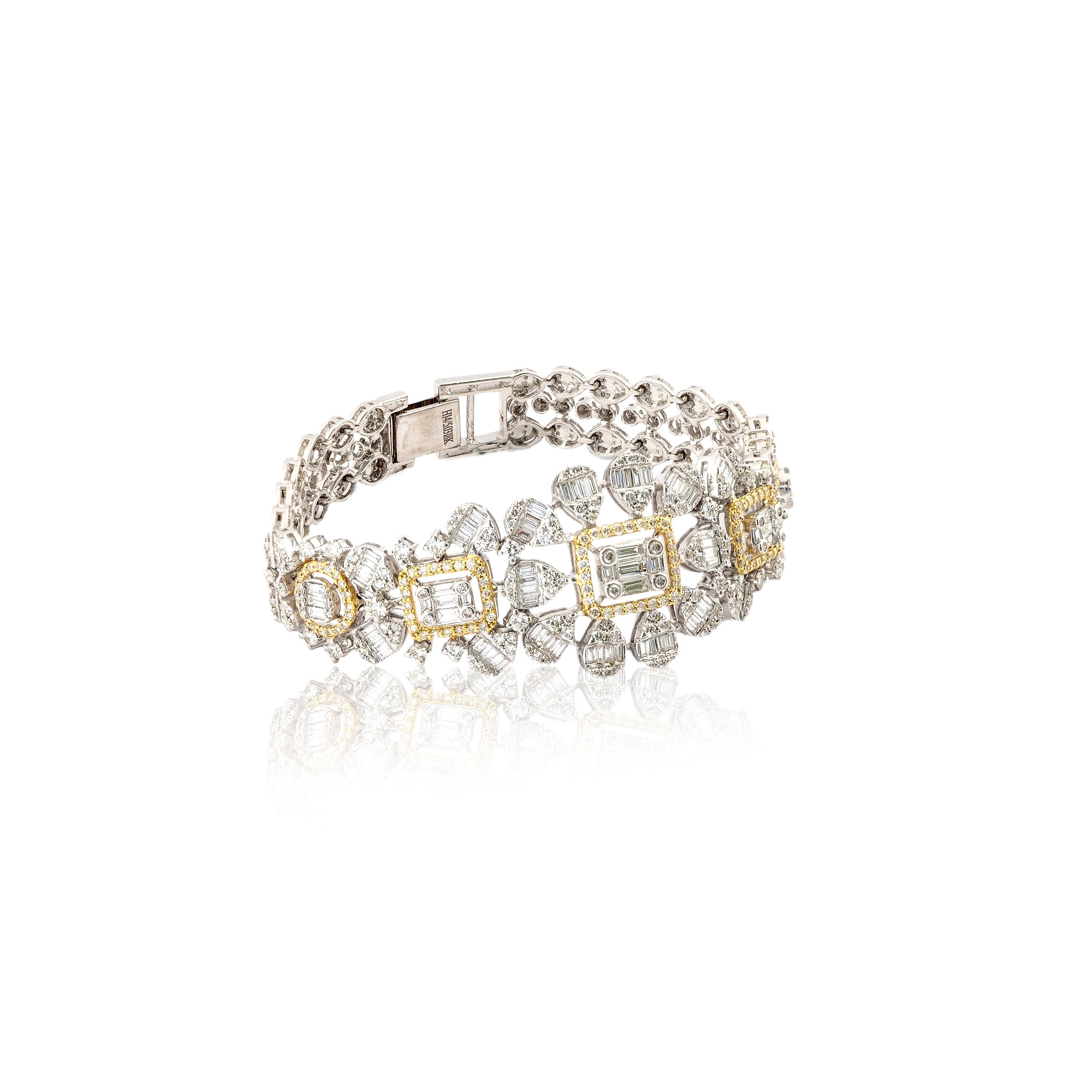 Diamond Cascade Bracelet