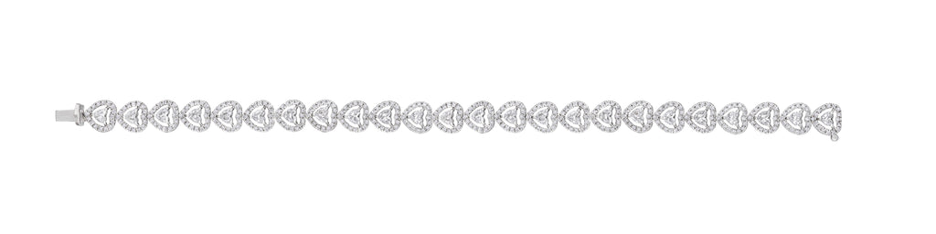 Eternal Heart Diamond Bracelet