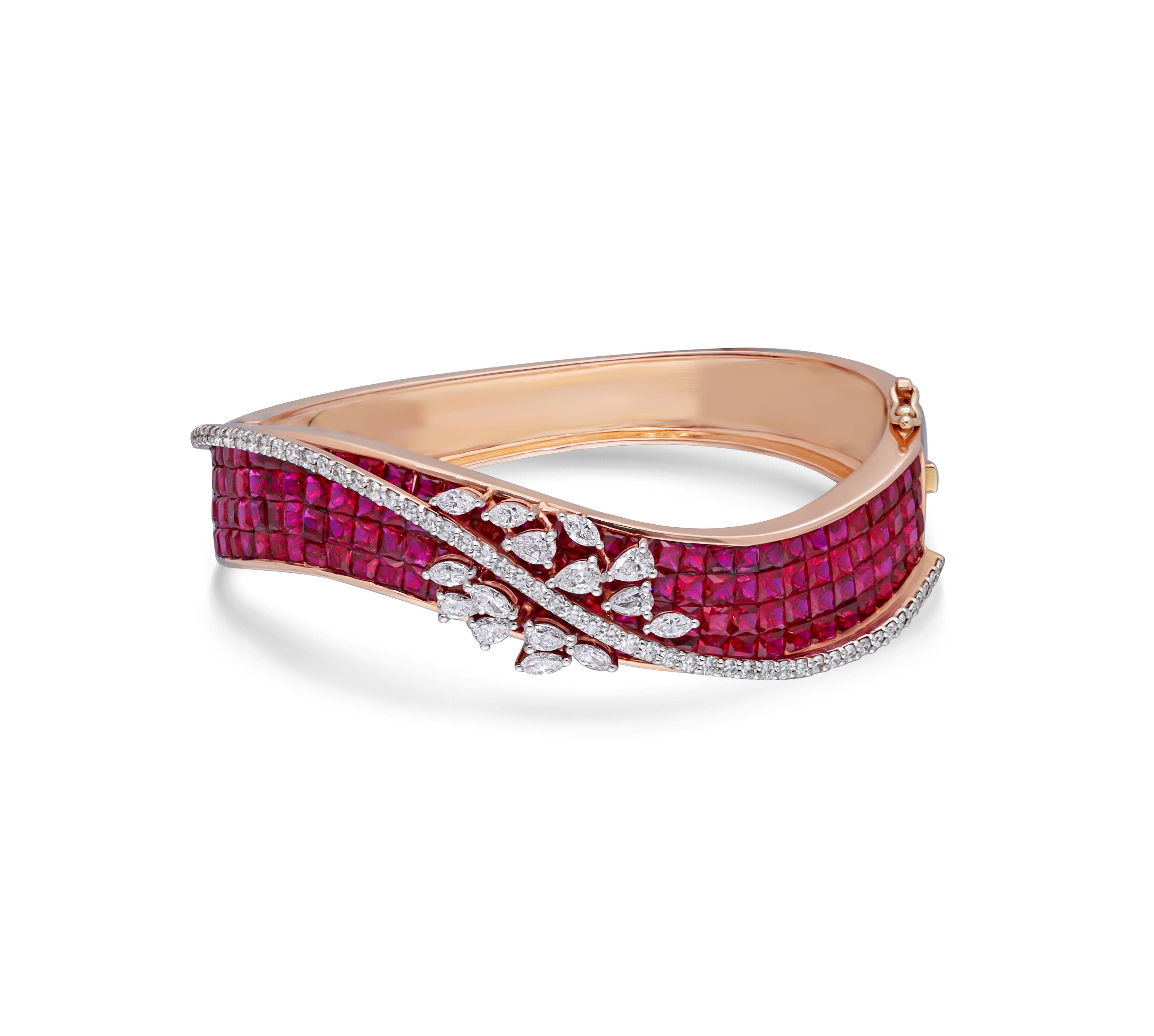 Crimson Wave Bracelet