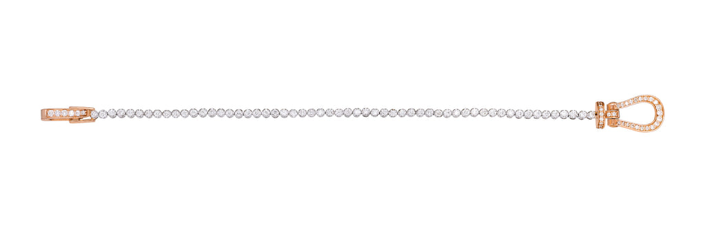 Equis Shackle Tennis Bracelet