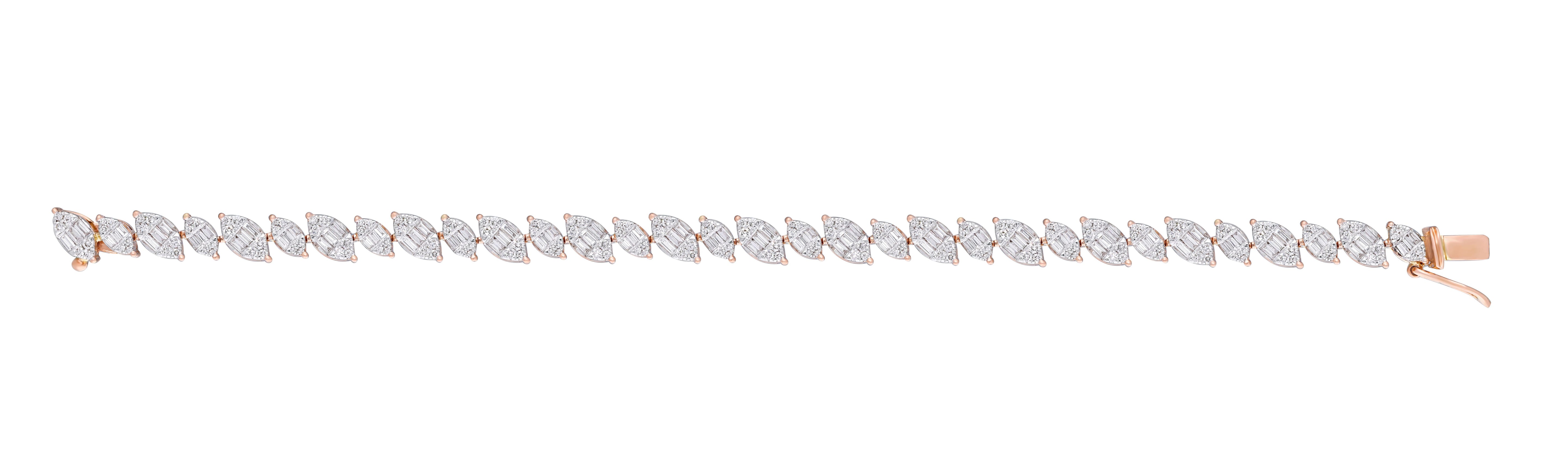 Folia Diamond Bracelet (Check)