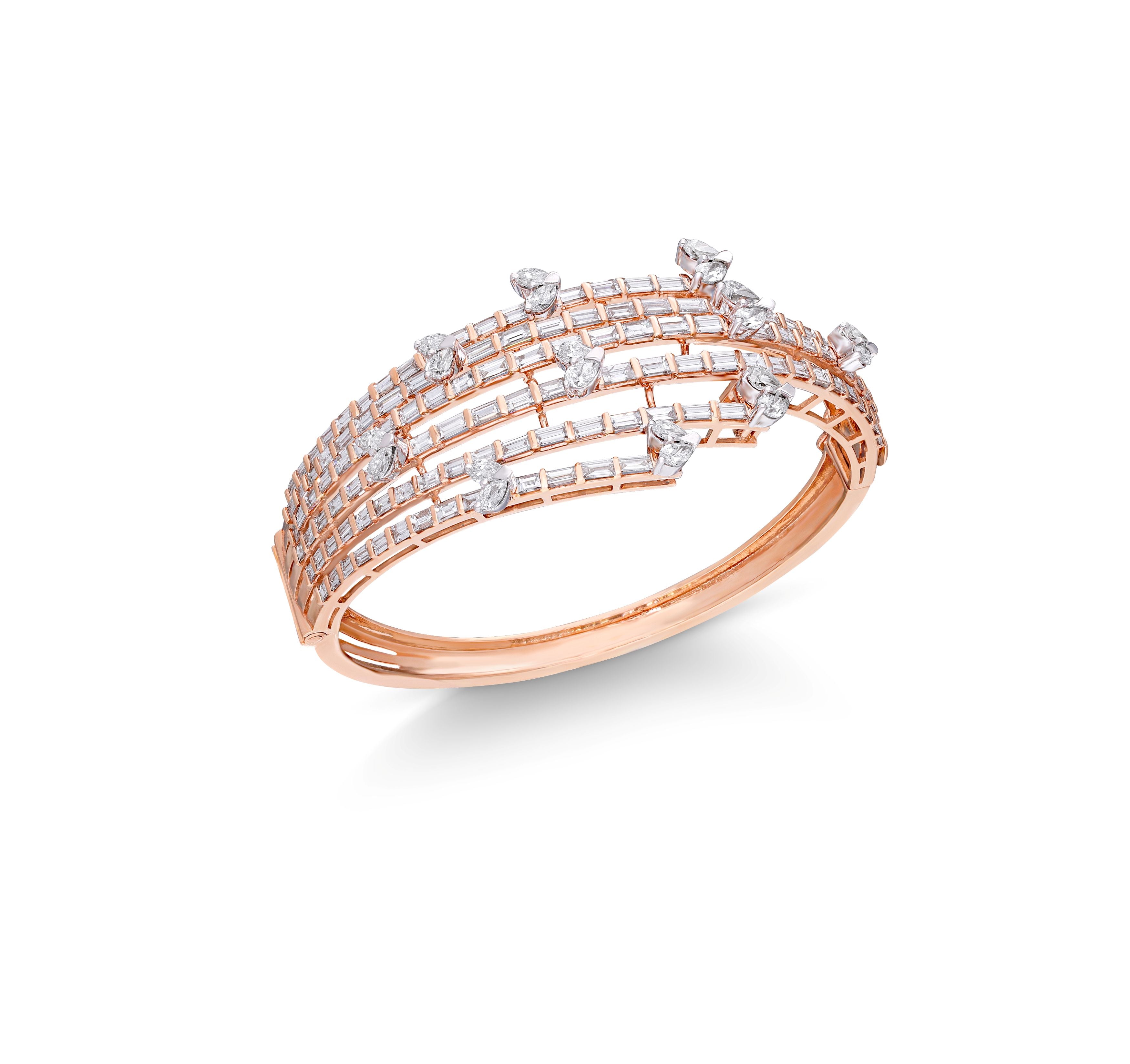 Hexavia Diamond Bracelet (Check)