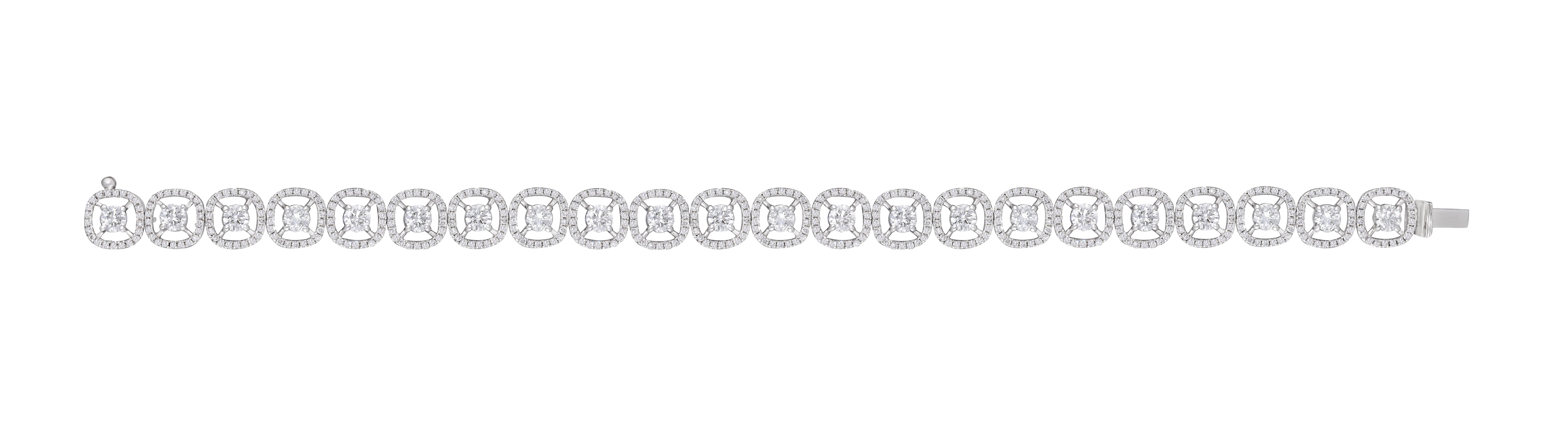 Orb/Nuclea Diamond Bracelet