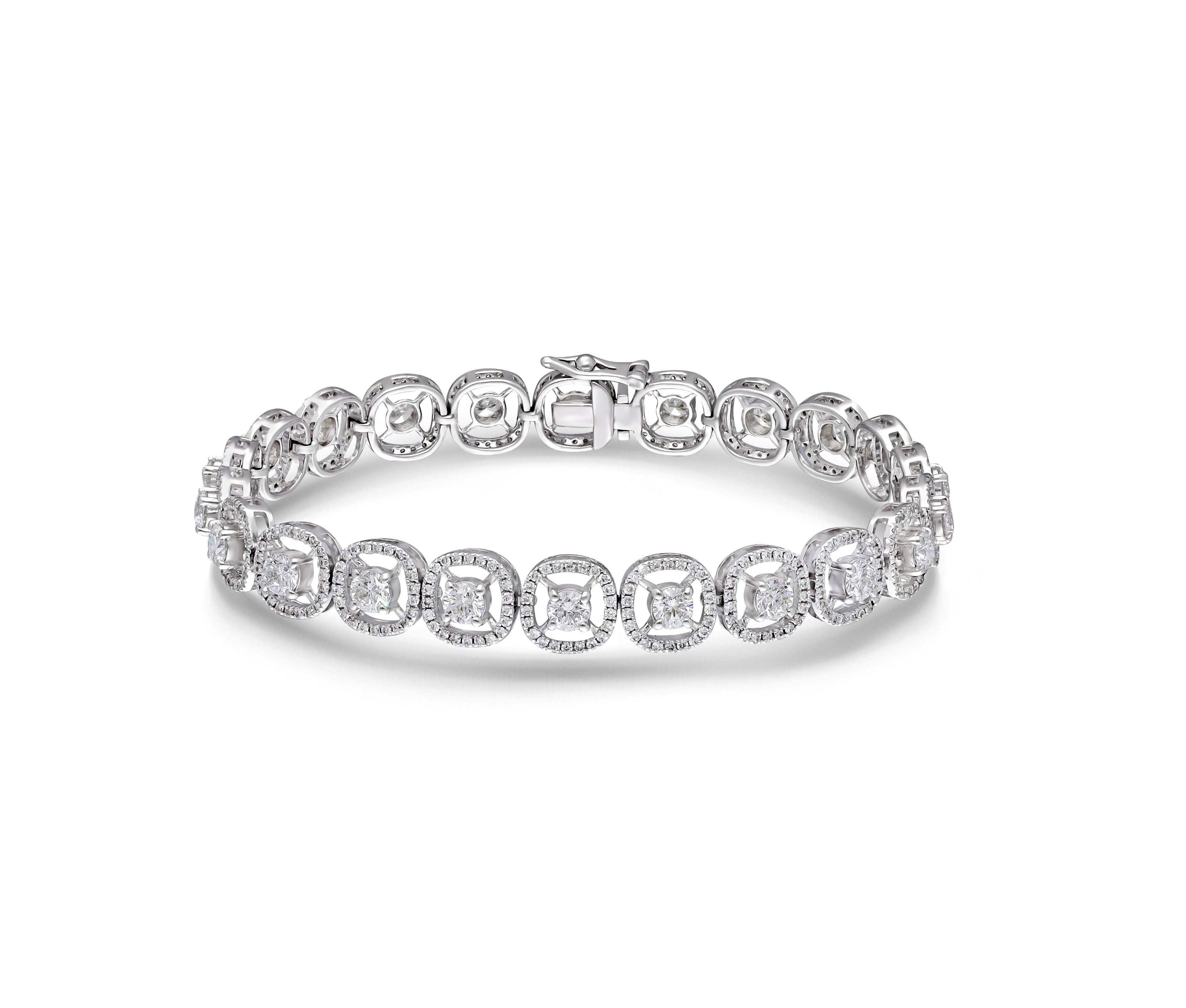 Orb/Nuclea Diamond Bracelet