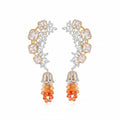 Tangerine Vine Earrings