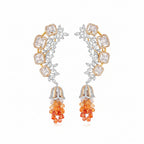 Tangerine Vine Earrings