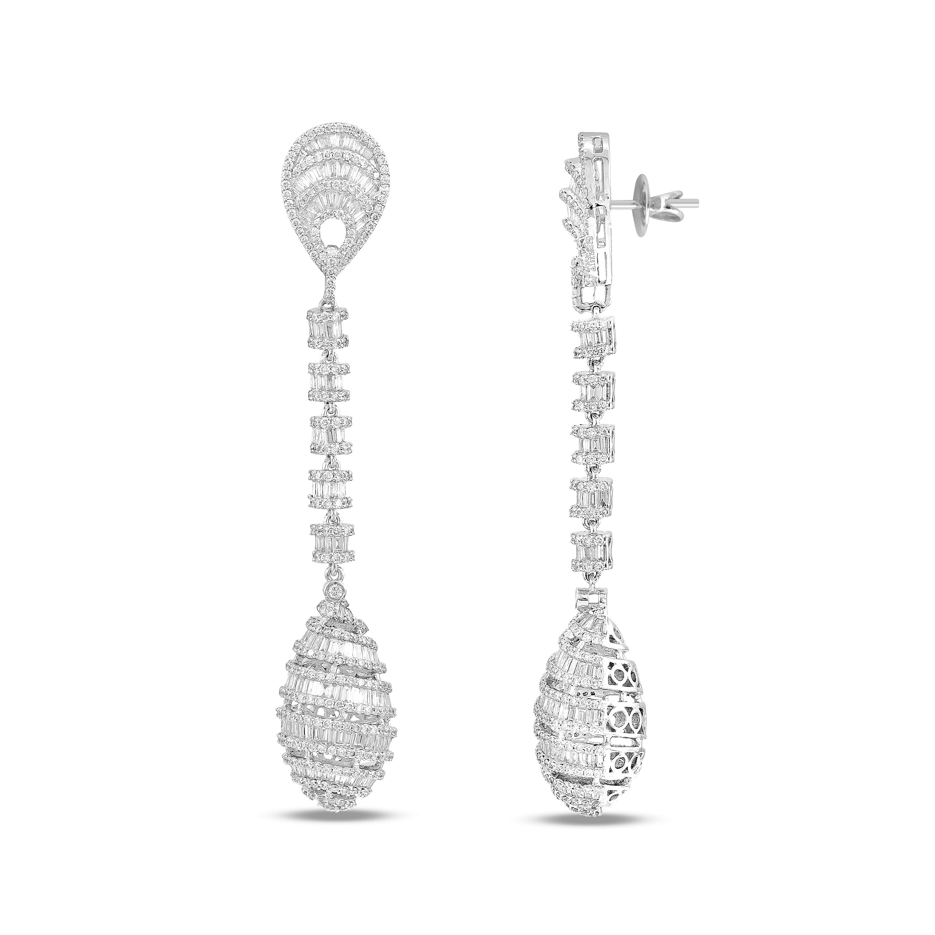 Diamond Icicle Drops