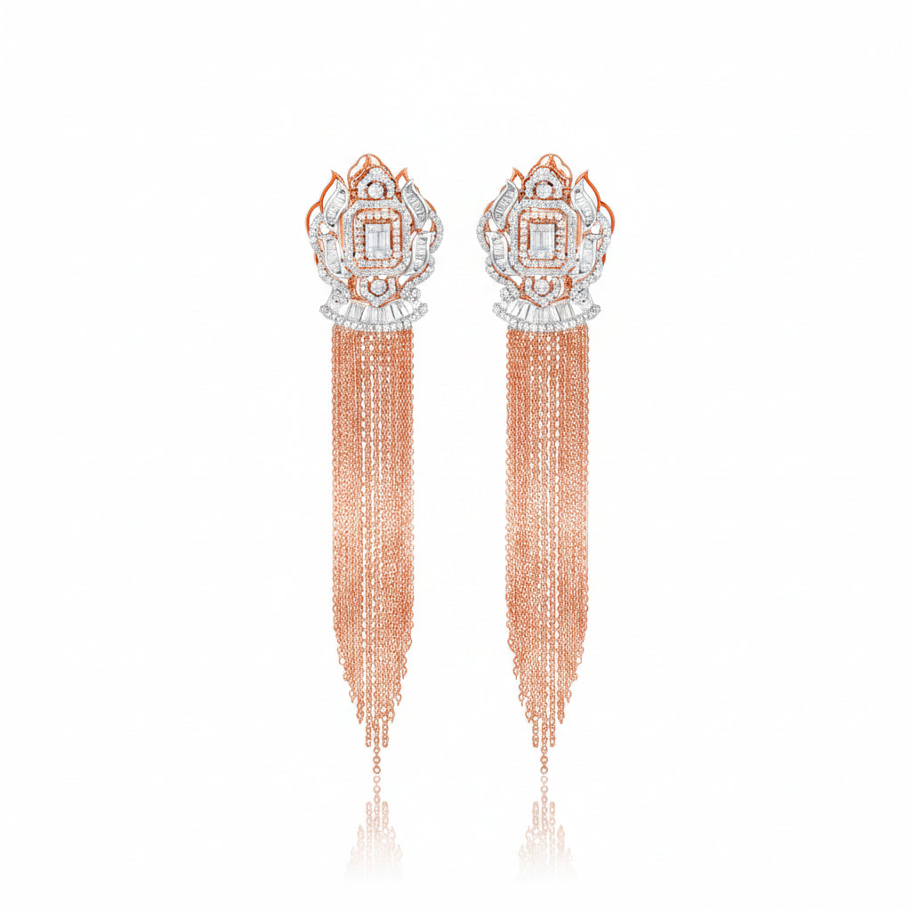 Rose Tassel Drops