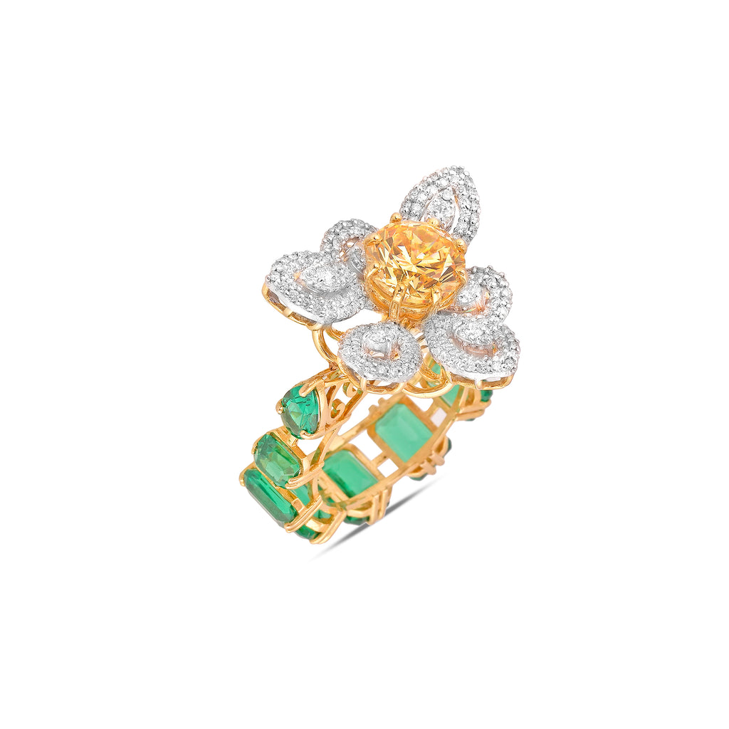Imperial Saffron Ring