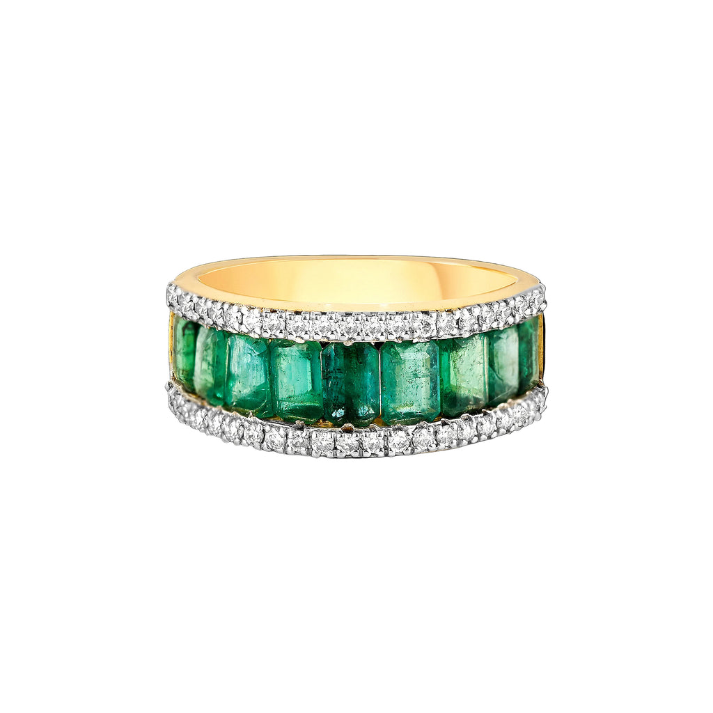 Emerald Promenade Ring