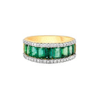 Emerald Promenade Ring