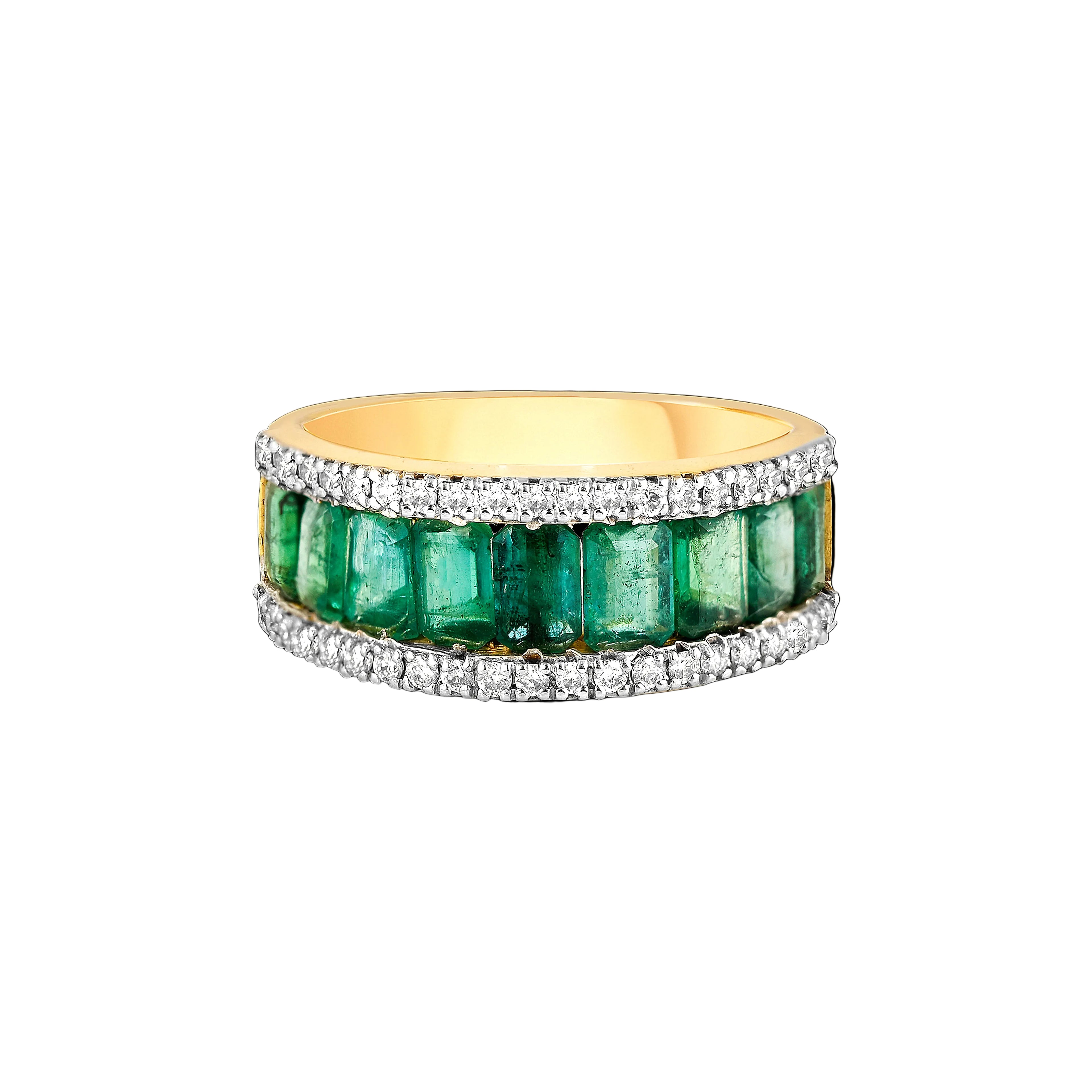 Emerald Promenade Ring