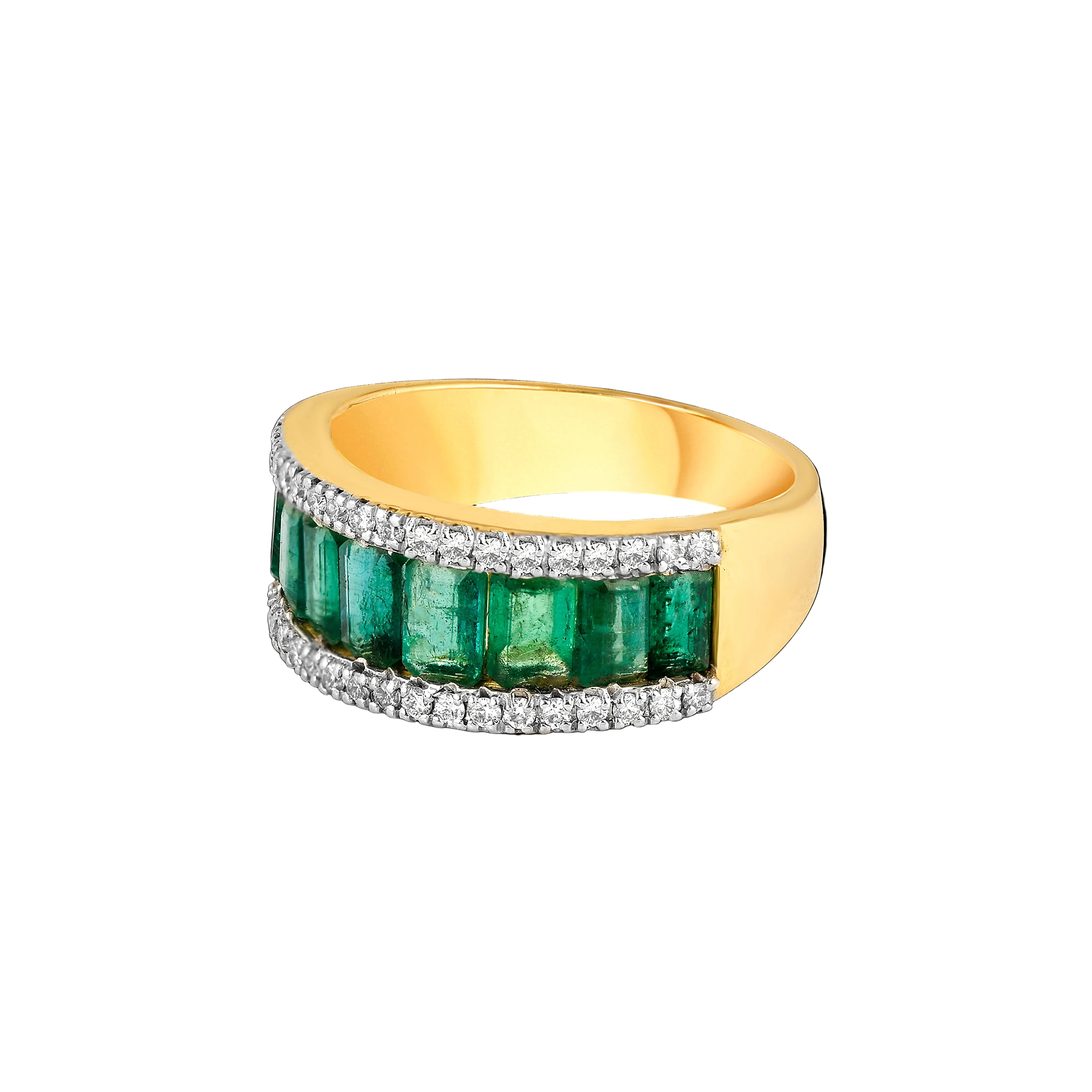 Emerald Promenade Ring