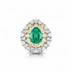 Emerald Astraea Cocktail Ring