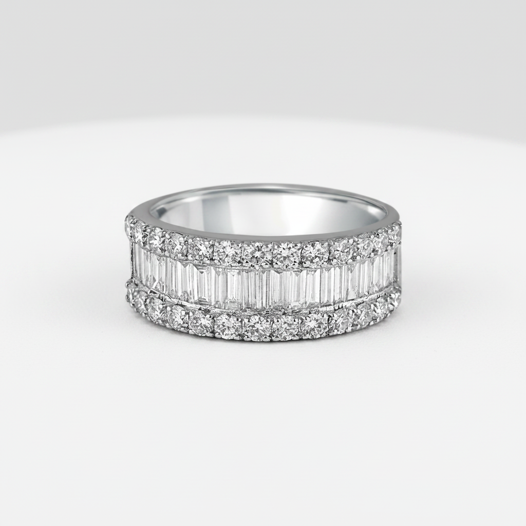 Icy Horizon Ring